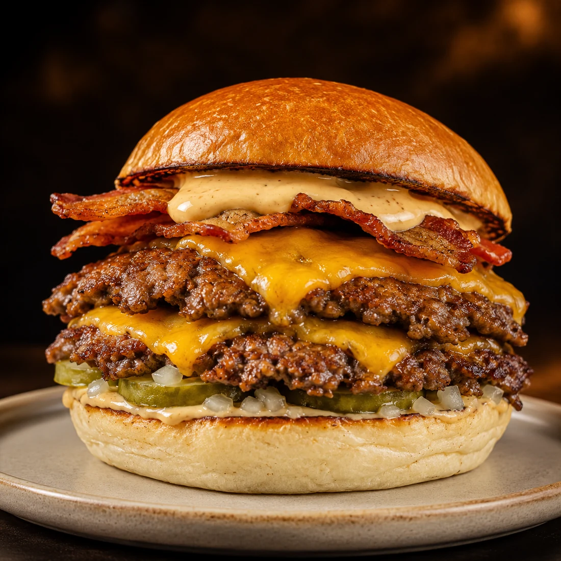 Doble Smash Bacon de HAMABOST
